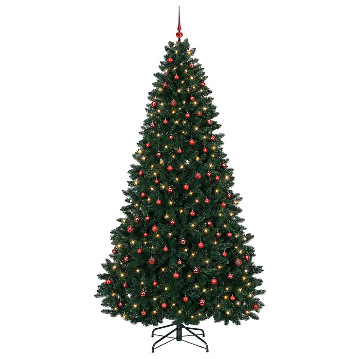 Brad de Crăciun artificial, verde închis, cu globuri 300 cm - WALTI WALTI