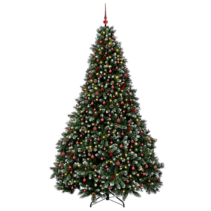 Brad de Crăciun artificial, verde, cu globuri 300 cm - WALTI WALTI