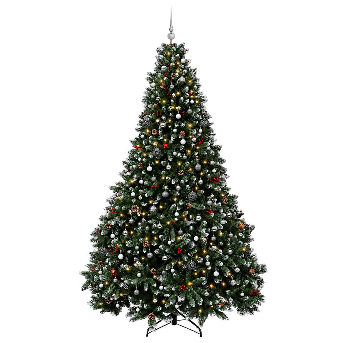 Brad de Crăciun artificial cu globuri 300 cm 600 LED-uri - WALTI WALTI
