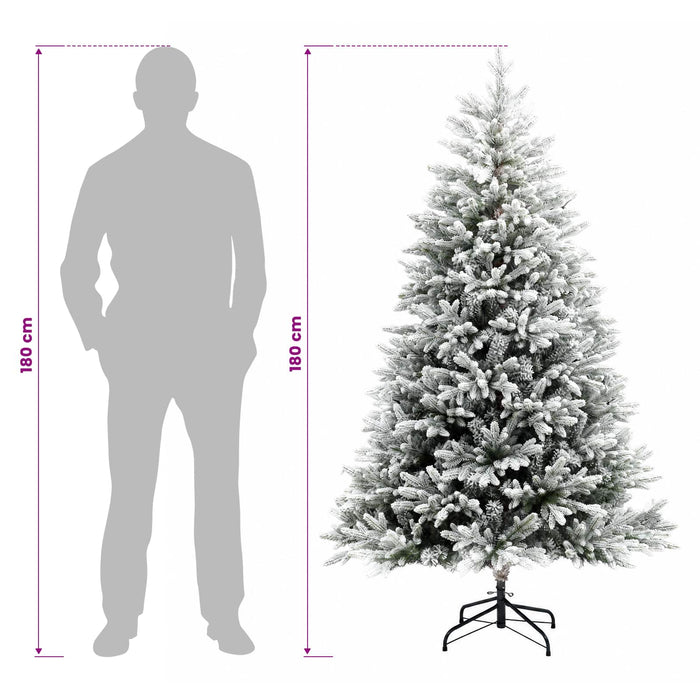 Brad de Crăciun artificial cu ramuri articulare 180 cm - WALTI WALTI