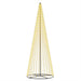 Brad de Crăciun LED 385 cm 1148 LED-uri Alb cald Fier Negru - WALTI WALTI
