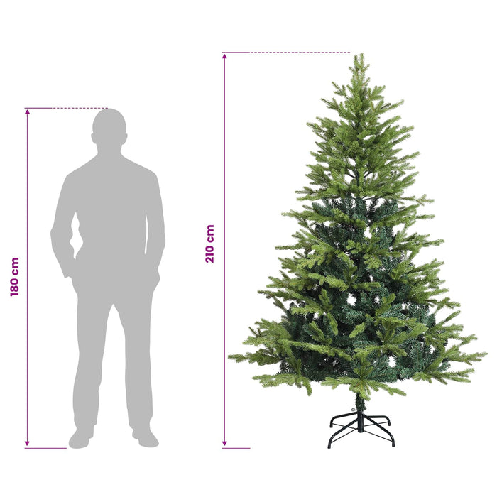 Brad de Crăciun artificial cu ramuri articulare 210 cm - WALTI WALTI