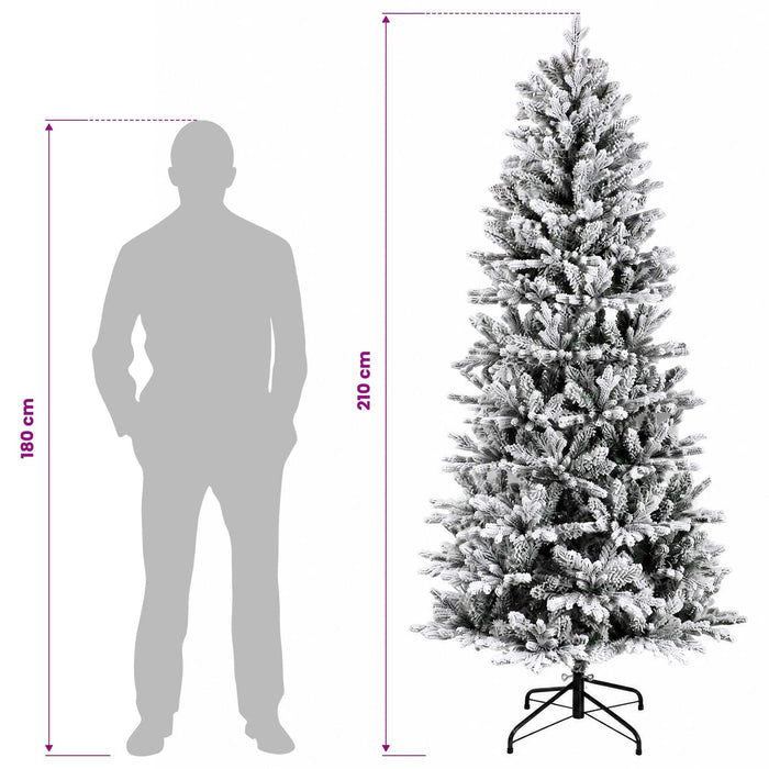 Brad de Crăciun artificial cu ramuri articulare 210 cm WALTI