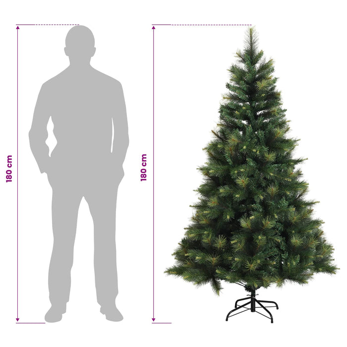 Brad de Crăciun artificial cu ramuri articulare 180 cm - WALTI WALTI