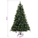 Brad de Crăciun artificial cu ramuri articulare 240 cm - WALTI WALTI