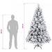 Brad de Crăciun artificial cu ramuri articulare 240 cm - WALTI WALTI