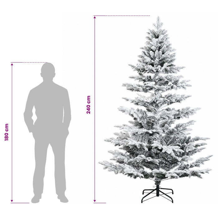 Brad de Crăciun artificial cu ramuri articulare 240 cm - WALTI WALTI