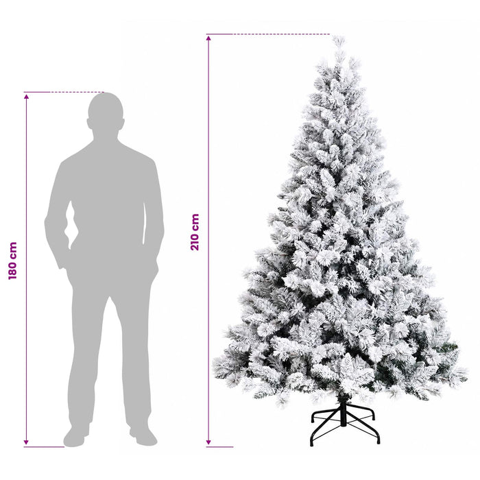 Brad de Crăciun artificial cu ramuri articulare 210 cm - WALTI WALTI