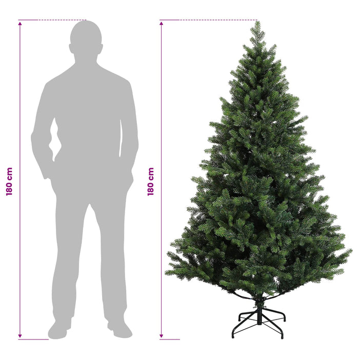 Brad de Crăciun artificial cu ramuri articulare 180 cm - WALTI WALTI