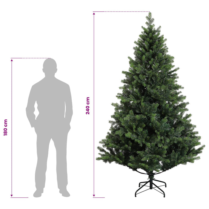 Brad de Crăciun artificial cu ramuri articulare 240 cm - WALTI WALTI