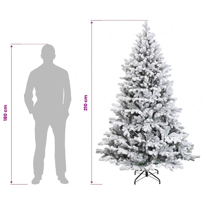 Brad de Crăciun artificial cu ramuri articulare 210 cm WALTI