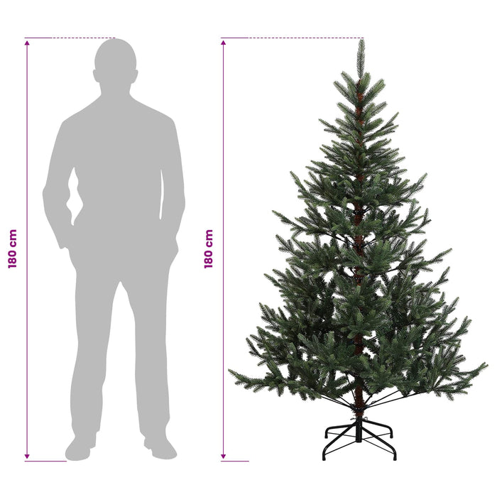Brad de Crăciun artificial cu ramuri articulare 180 cm - WALTI WALTI