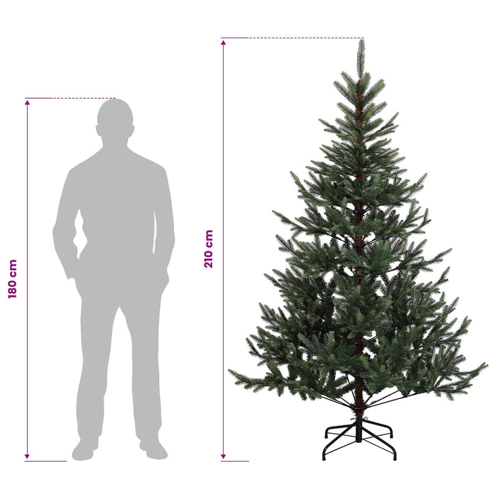 Brad de Crăciun artificial cu ramuri articulare 210 cm WALTI
