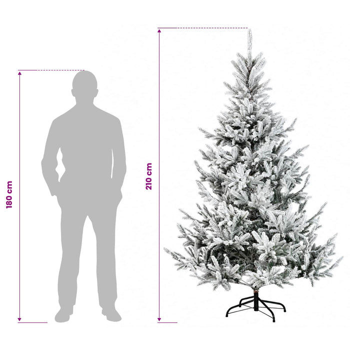Brad de Crăciun artificial cu ramuri articulare 210 cm WALTI