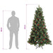Brad de Crăciun artificial cu ramuri articulare 210 cm - WALTI WALTI