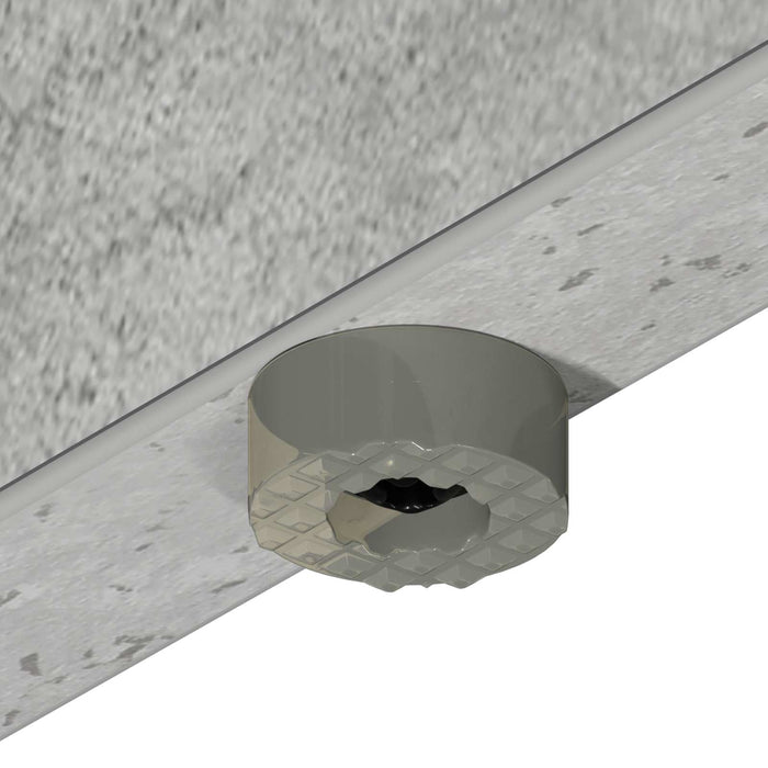 Cadru de pat pentru bază de pat reglabilă Gri Beton 70 x 200 cm WALTI