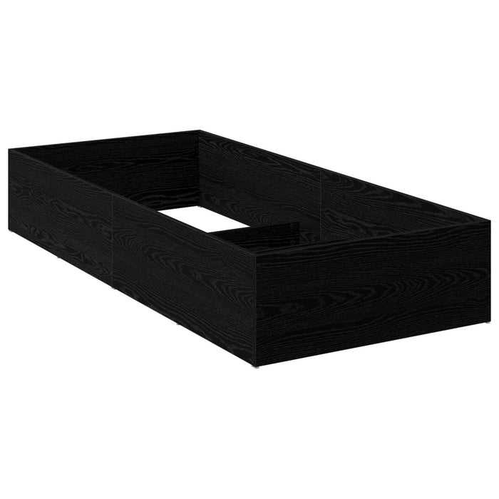 Cadru de pat pentru bază de pat reglabilă Stejar Negru WALTI