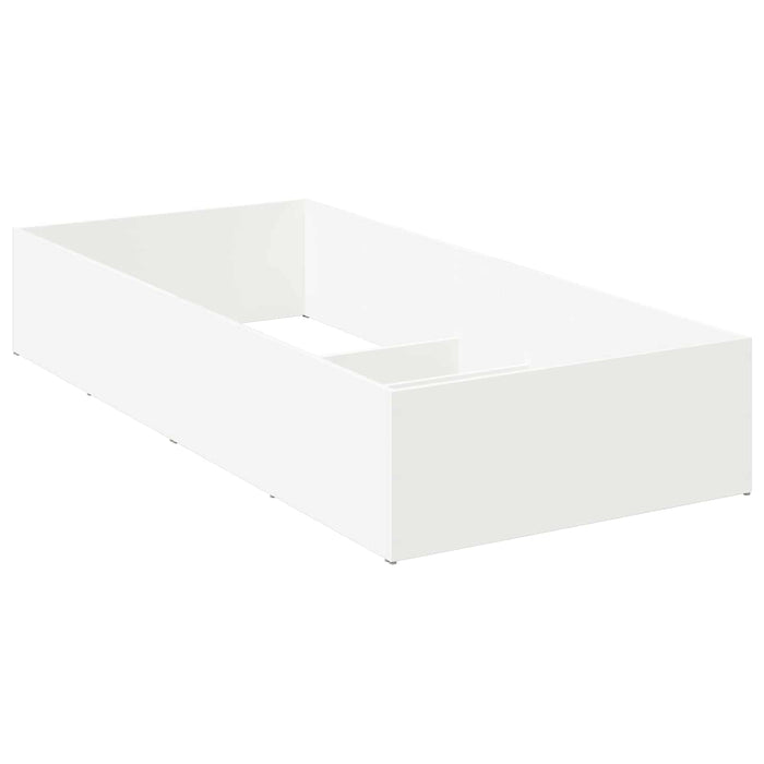 Cadru de pat pentru bază de pat reglabilă Alb 90 x 190 cm WALTI