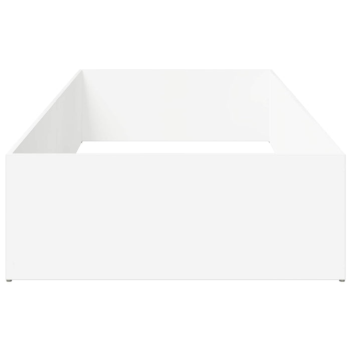 Cadru de pat pentru bază de pat reglabilă Alb 90 x 190 cm WALTI