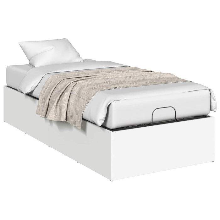 Cadru de pat pentru bază de pat reglabilă Alb 90 x 190 cm WALTI