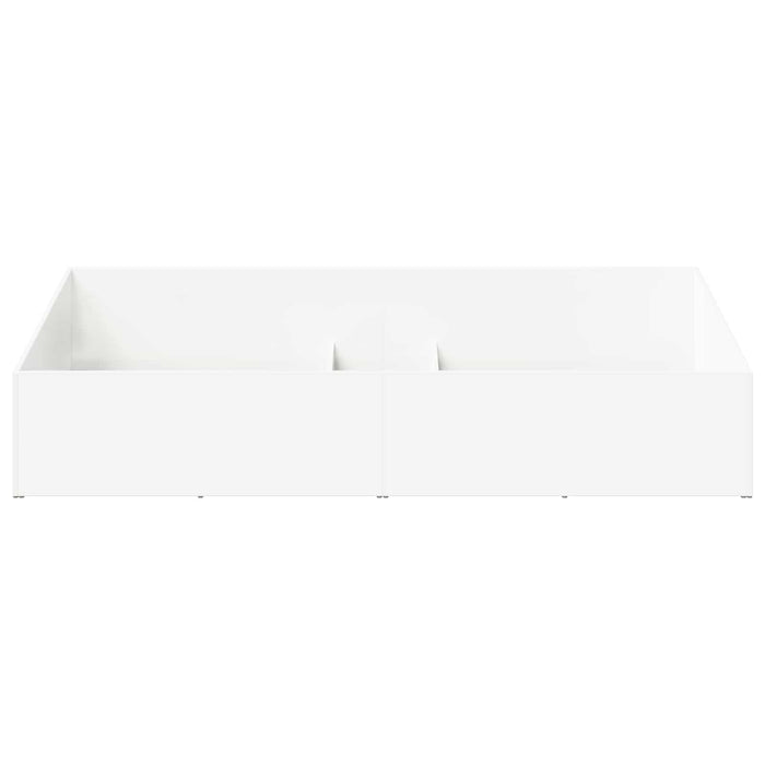 Cadru de pat pentru bază de pat reglabilă Alb 90 x 190 cm WALTI
