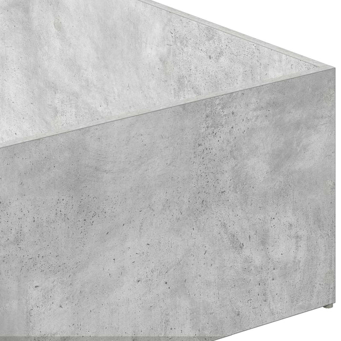 Cadru de pat pentru bază de pat reglabilă Gri Beton 90 x 190 cm WALTI