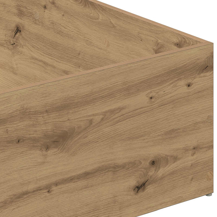 Cadru de pat pentru bază de pat reglabilă Stejar Artizanal WALTI