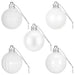 Set de globuri de Crăciun 150 buc. Alb 3 cm Polistiren - WALTI WALTI
