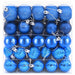 Set de globuri de Crăciun 100 buc. albastru 4 cm Polistiren - WALTI WALTI