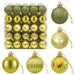 Set de globuri de Crăciun 100 buc. Verde deschis 4 cm - WALTI WALTI