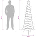Brad de Crăciun LED, din beteală, cu țăruș EKENAS 180 cm - WALTI WALTI