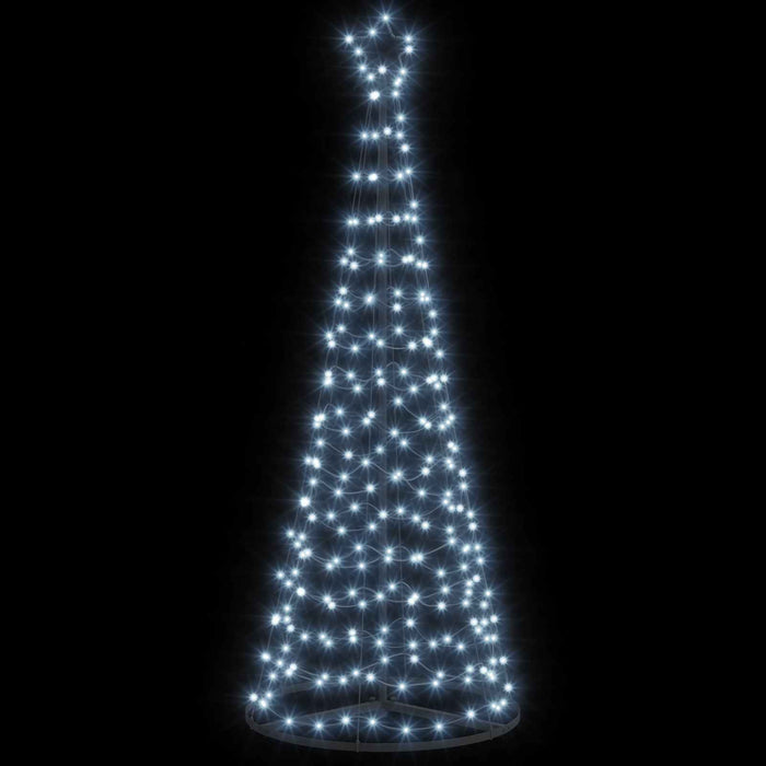 Brad de Crăciun spiralat cu LED, cu bază EKENAS 180 cm WALTI
