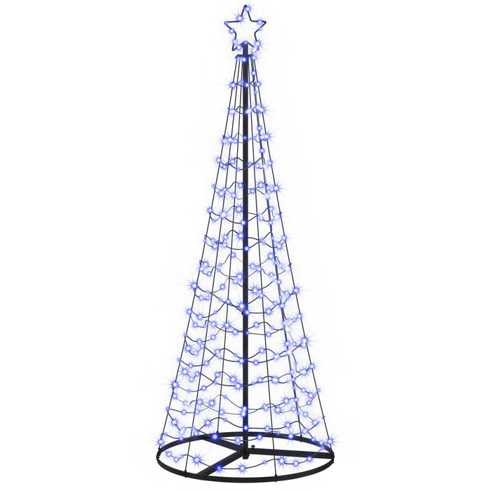 Brad de Crăciun spiralat cu LED, cu bază EKENAS 180 cm WALTI