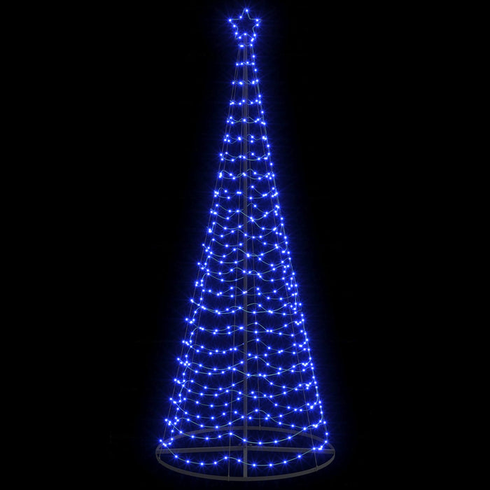 Brad de Crăciun spiralat cu LED, cu bază EKENAS 250 cm WALTI