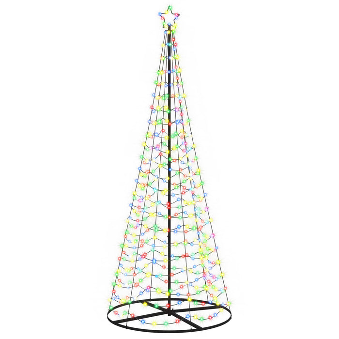 Brad de Crăciun spiralat cu LED, cu bază EKENAS 250 cm WALTI
