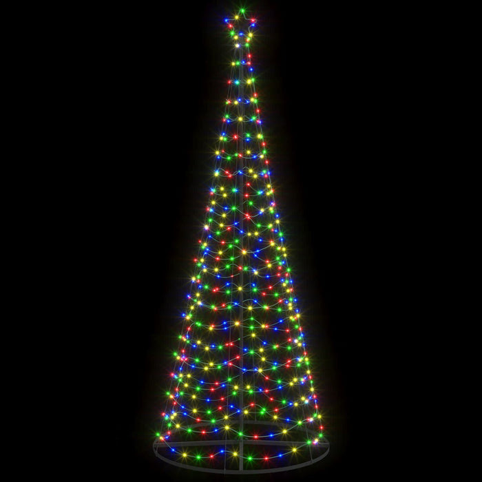Brad de Crăciun spiralat cu LED, cu bază EKENAS 250 cm WALTI