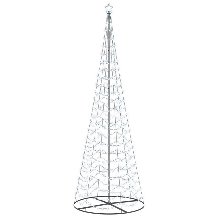 Brad de Crăciun spiralat cu LED, cu bază EKENAS 400 cm WALTI