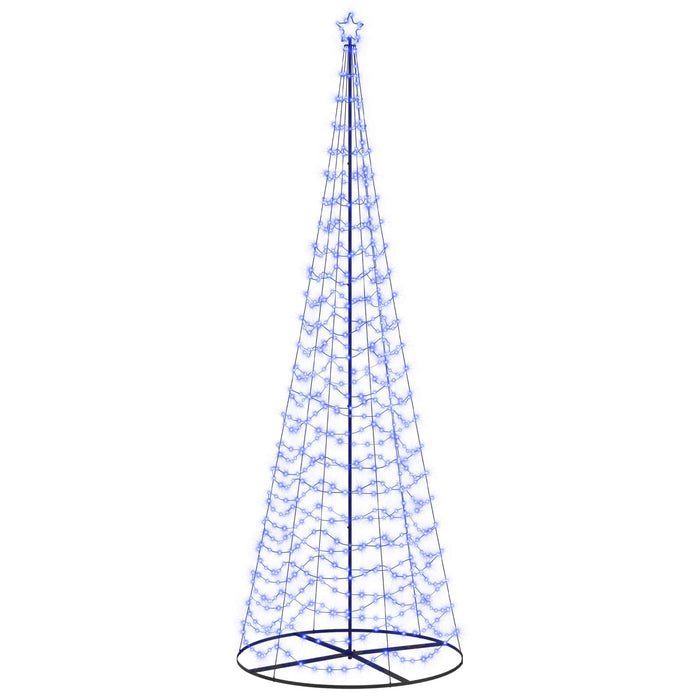 Brad de Crăciun spiralat cu LED, cu bază EKENAS 400 cm WALTI
