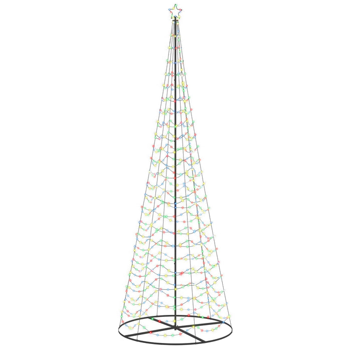 Brad de Crăciun spiralat cu LED, cu bază EKENAS 400 cm WALTI