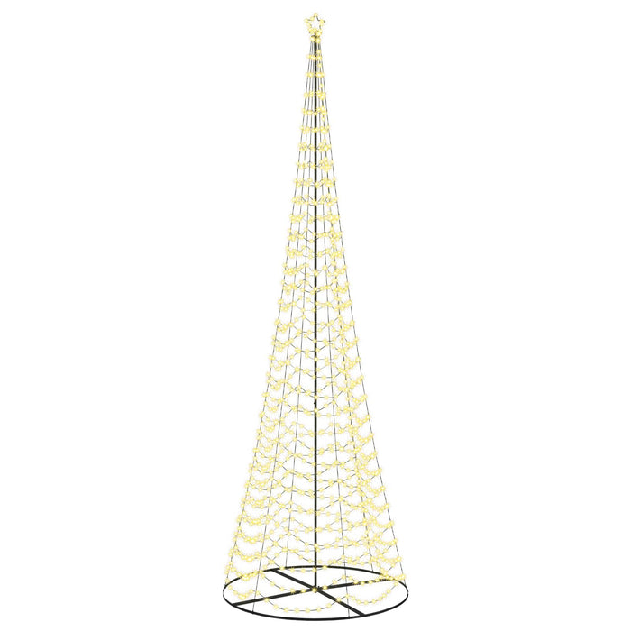 Brad de Crăciun spiralat cu LED, cu bază EKENAS 500 cm - WALTI WALTI