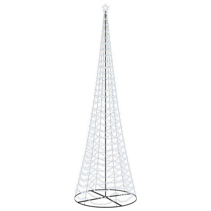 Brad de Crăciun spiralat cu LED, cu bază EKENAS 500 cm - WALTI WALTI
