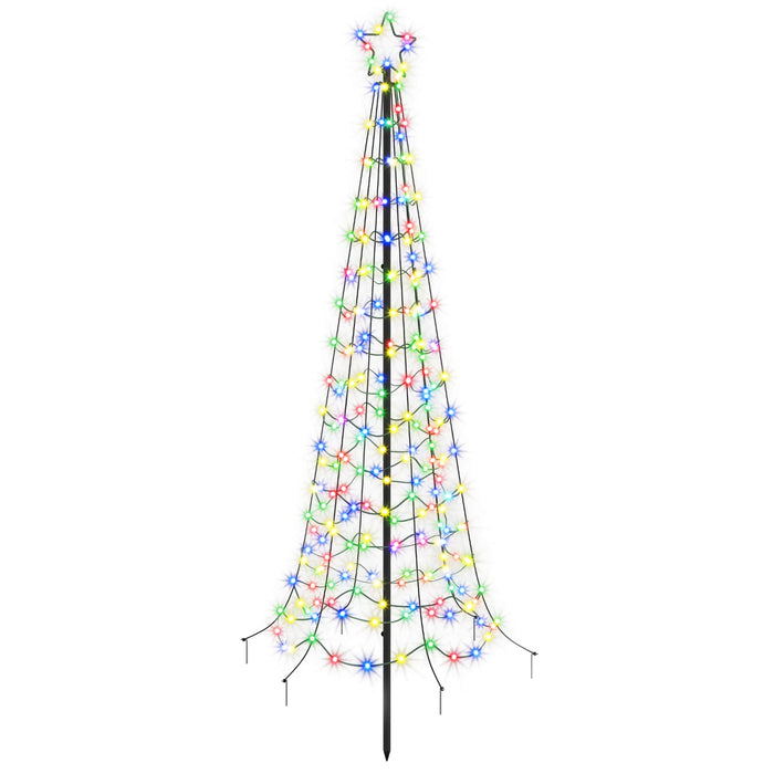 Brad de Crăciun spiralat LED cu țăruș EKENAS 180 cm 220 LED-uri - WALTI WALTI