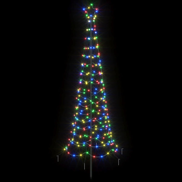 Brad de Crăciun spiralat LED cu țăruș EKENAS 180 cm 220 LED-uri - WALTI WALTI