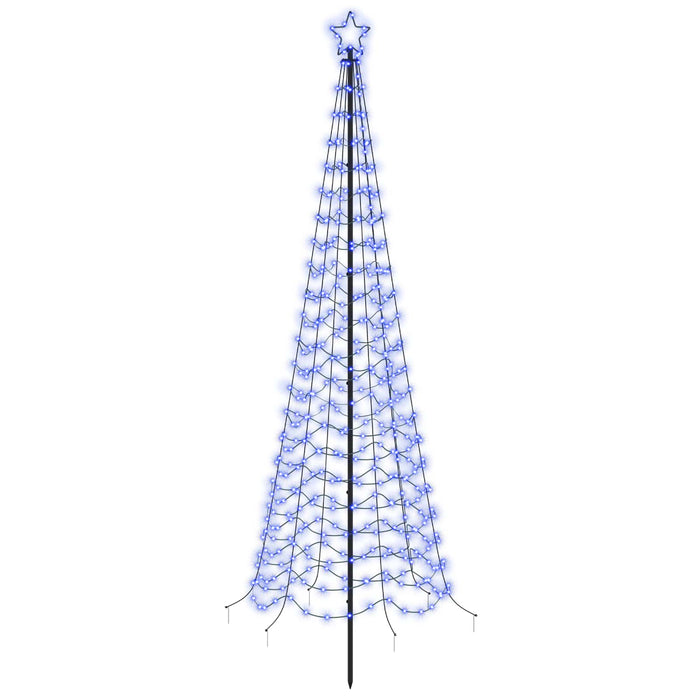 Brad de Crăciun spiralat LED cu țăruș EKENAS 250 cm 370 LED-uri - WALTI WALTI