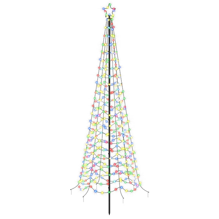 Brad de Crăciun spiralat LED cu țăruș EKENAS 250 cm 370 LED-uri - WALTI WALTI