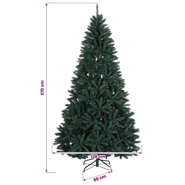 Brad de Crăciun artificial cu ramuri articulare 270 cm PVC WALTI