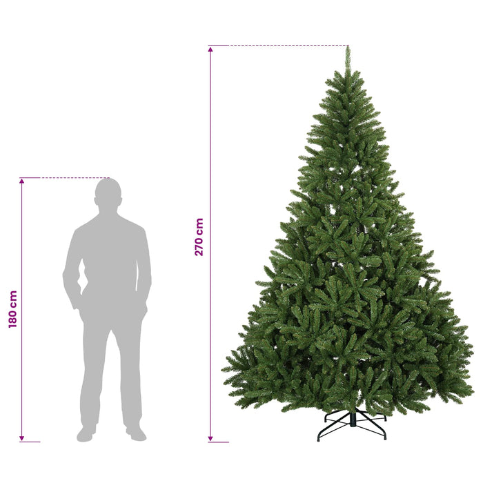 Brad de Crăciun artificial cu ramuri articulare 270 cm PVC WALTI