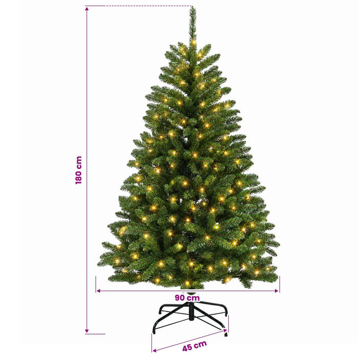 Brad de Crăciun artificial cu ramuri articulare 180 cm WALTI