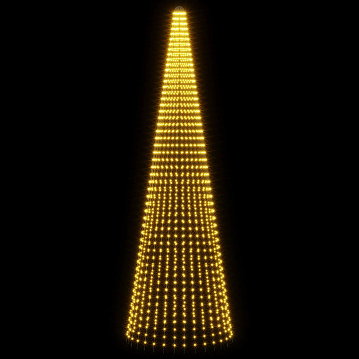 Instalație pentru brad de Crăciun cu țăruși 1632 LED-uri WALTI