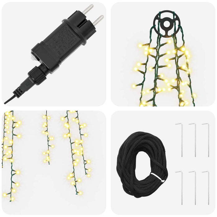 Lumini pentru bradul de Crăciun cu 6 LED-uri 540 LED-uri - WALTI WALTI